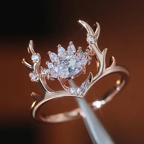 Fireheart Antler Ring - Picture 3 of 3